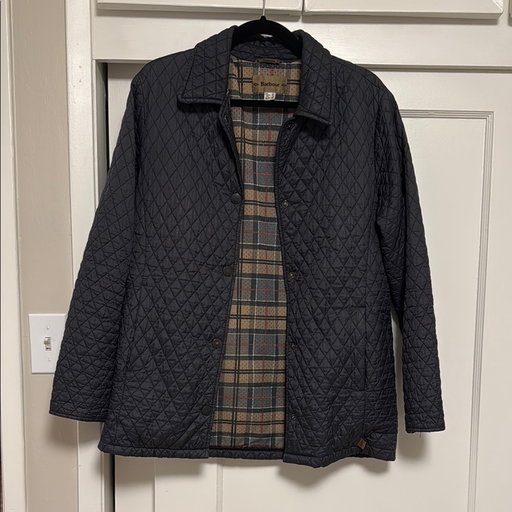 Barbour Black Quilted Jacket